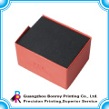 Boîte cadeau de fermeture magnétique noir de haute qualité avec votre propre logo